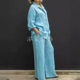 2024 New Color Explosions Foreign Trade New Women's Shirt Suit Casual Urban Suit Independent Station Women