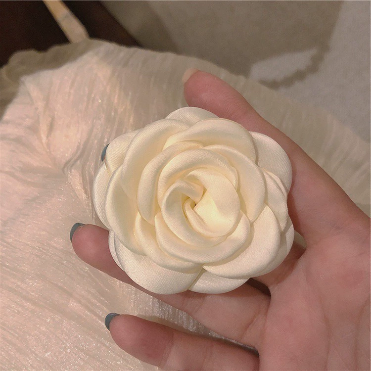 Краб-зажим для волос (hair claw) с жемчугом и акрилом, большой декоративный зажим, летние модели