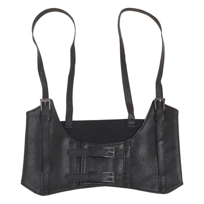 Amazon popular calle tiro moda correa de la cintura sello femenino decoración ins punk estilo cintura más tamaño cinturón