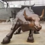 铜牛广场定制耕地雕塑