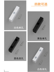 Wbz7アルミニウム合金プラスチックドアと窓の衝突防止制限ブロック押し引き窓ロック防止ブロック移動窓制限器