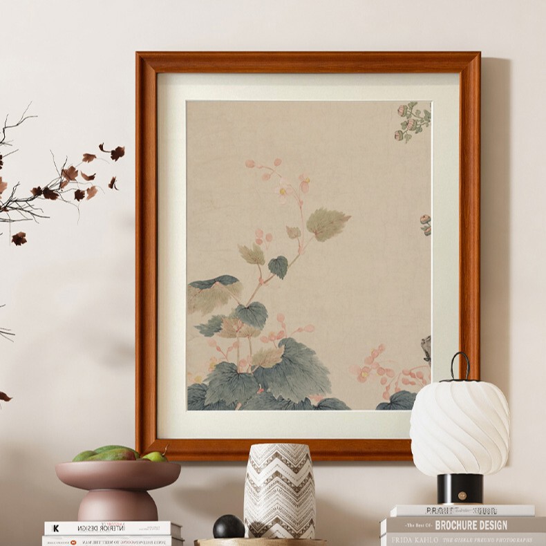 Solid Wood Large Photo Frame Wall Hanging 4K Oil Painting A4 Kidsren's Sketch Frame Empty Frame Mounting A3 Puzzle Customized Any Size