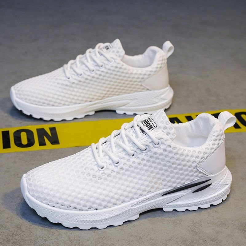 Summer New Trendy Mesh Shoes, Fashionable Breathable Sports Casual Shoes for Men, Low Price, Black, White, Blue Summer New Trendy Mesh Shoes, Fashionable Breathable Sports Casual Shoes for Men, Low Price, Black, White, Blue