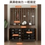 门口一体实木家用玄关柜