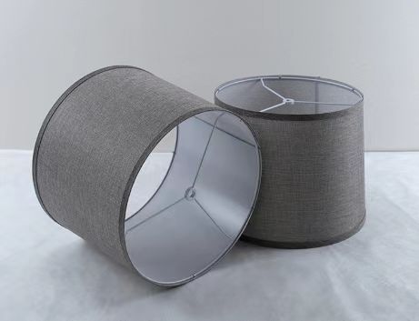 アマゾンランプシェードKDカバー取り外し可能照明アクセサリーホテルレストラン中国式電気スタンド布芸ランプシェードブラック|undefined