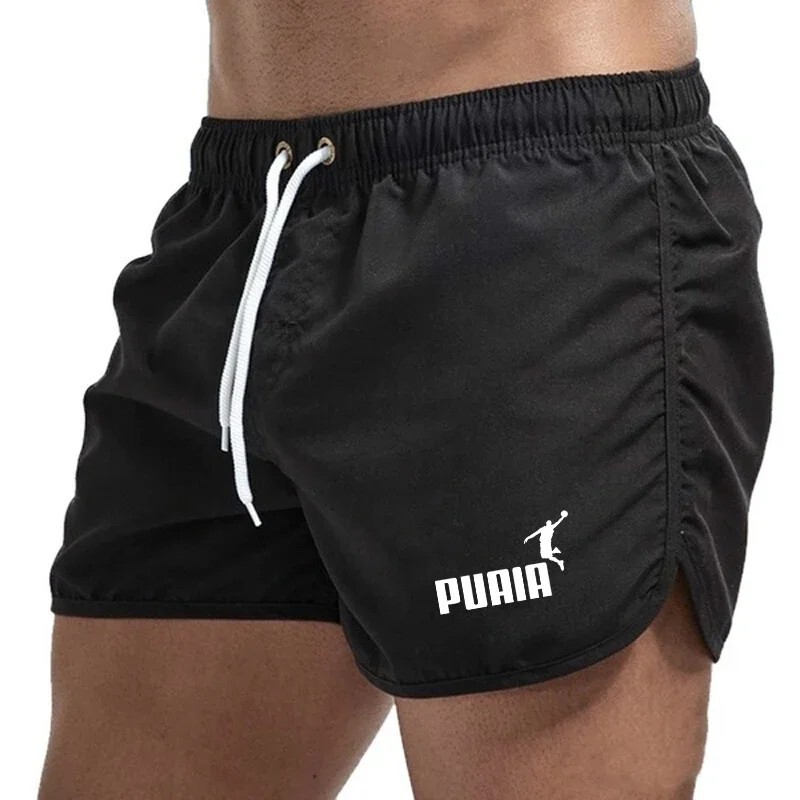 Men's Printed Beach Shorts, Casual Quick-Dry Swim Trunks, Summer Sports Shorts, Suitable for Surfing and Outdoor Swimming