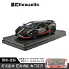 Alloy car, black car model, scale 1:32