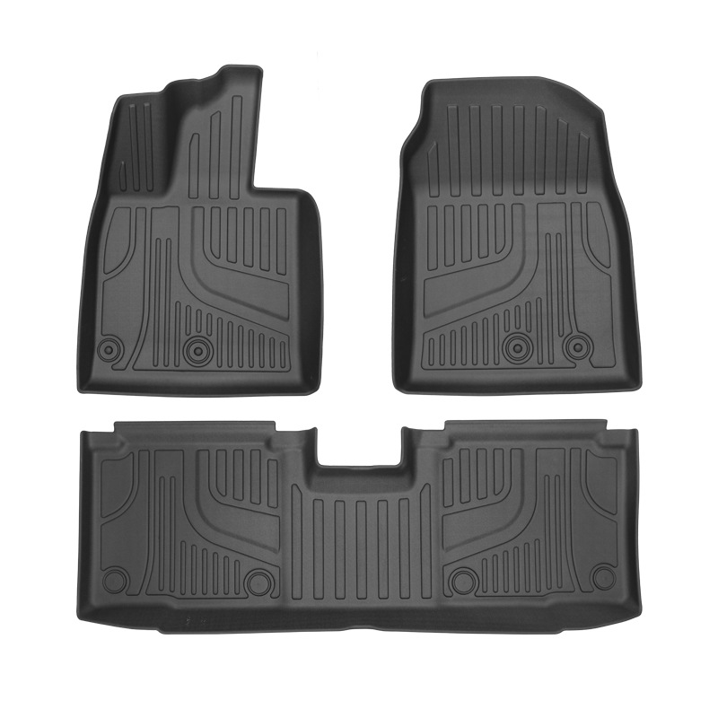 Es adecuado para Mazda EZ6 2024 3D todo el tiempo material TPE almohadilla de pie de automóvil almohadilla de suelo antisucio