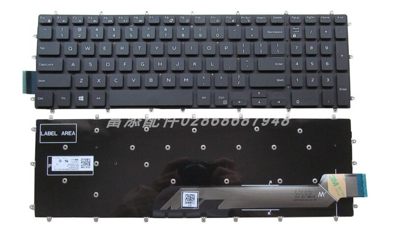 For Dell Travel Case Inspiron15-7566 5567 5570 G7 G3-3579 Laptop Keyboard