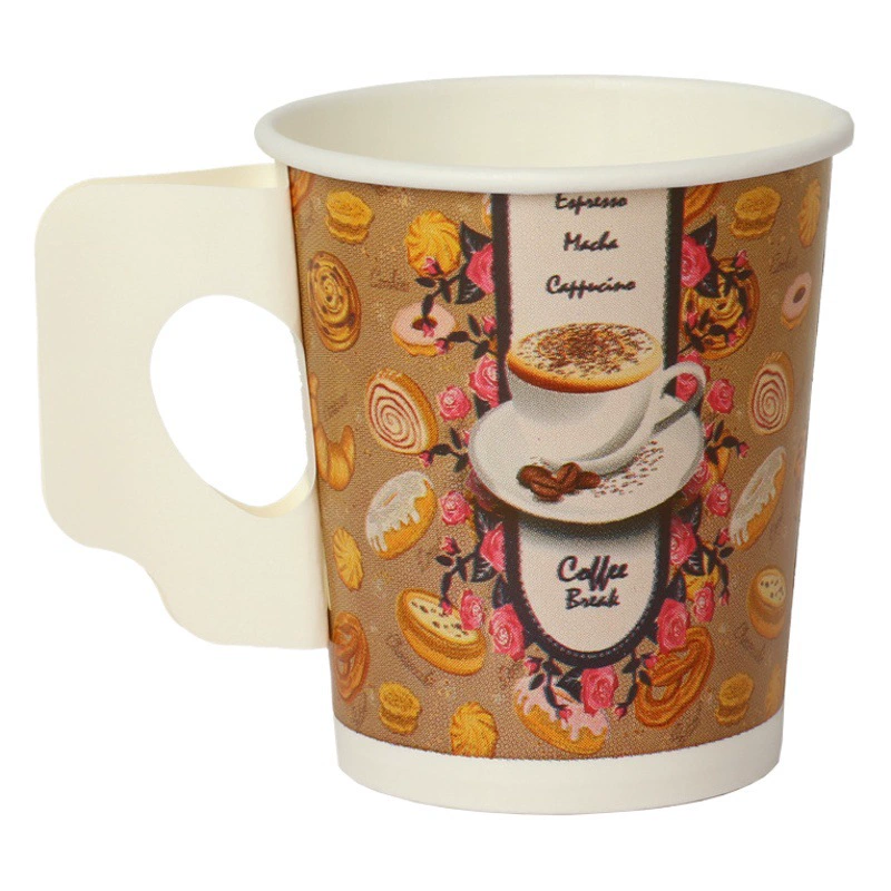 Бытовая Творческая Упаковка Одноразовый Бумажный Стаканчик Ручка Чашка Ежедневная Чашка Чашки