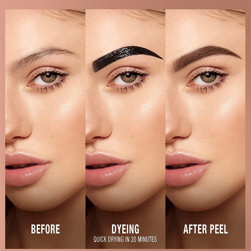 PAGE VINE Tear Eyebrow Glue Tear Eyebrow Tinting Blush Pocket Blush Bar Lip Esmalte Bar Bar Bar Cross-Border Color Maquillaje image 2