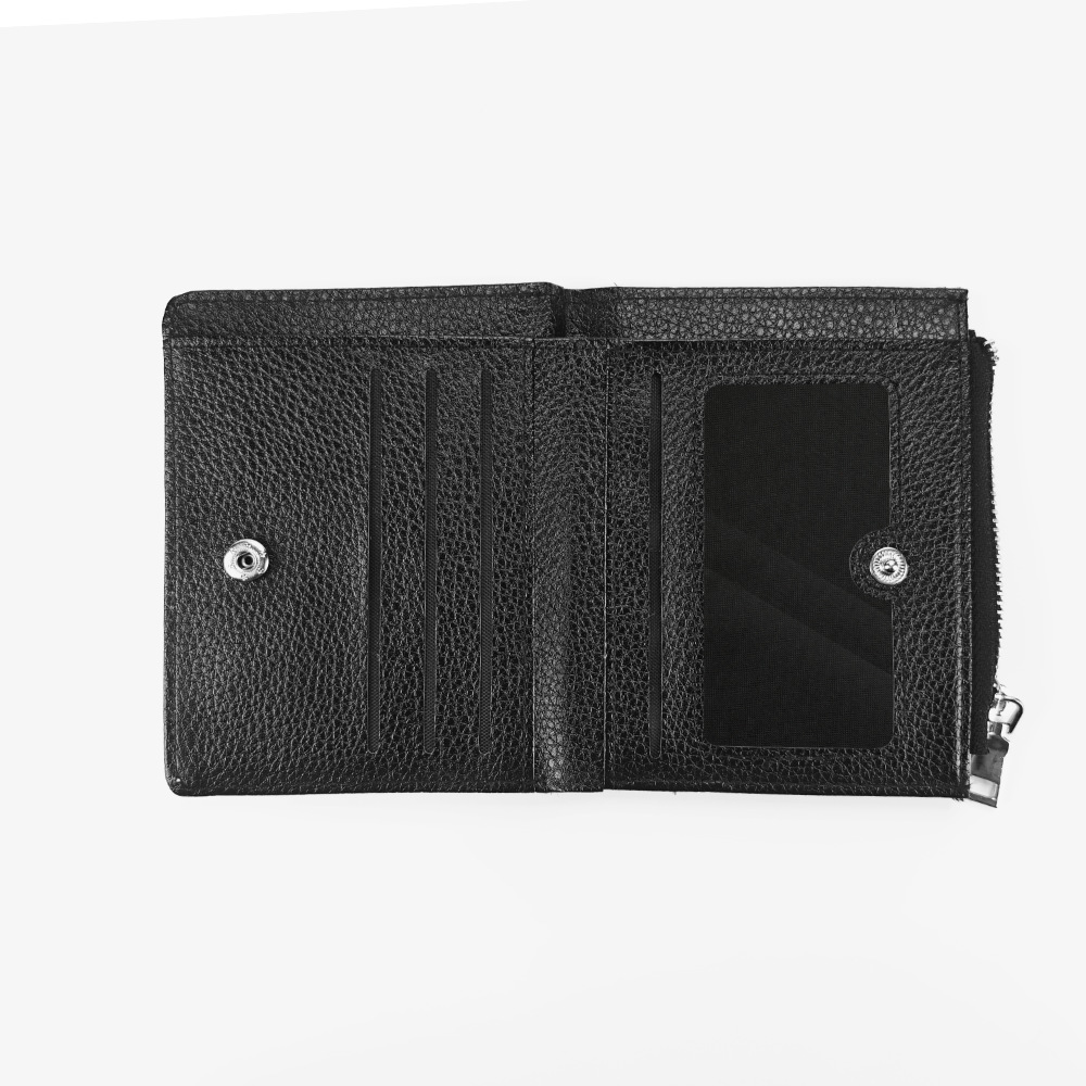 Venta directa de fábrica sublimación en blanco cuero cremallera bolsa de monedas DLY material al por mayor