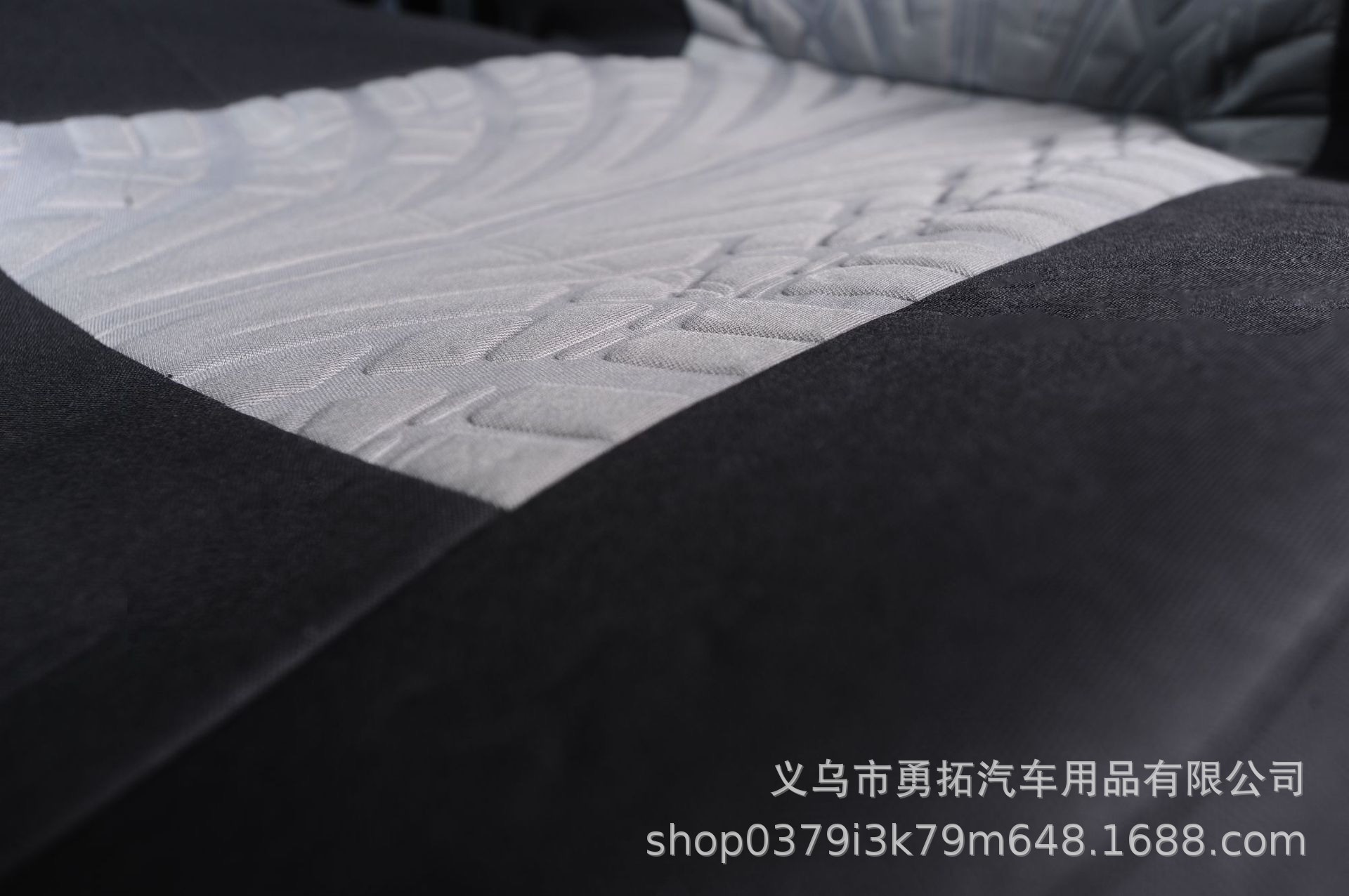 Cross-Border Hot-Selling Truck and Van 2+1 Tire Pattern Embossed Car Seat Covers Amazon Temu Meike Duo