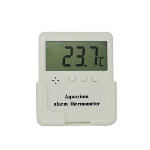 High Sensitivity Fish Tank Temperature Alarm Aquarium Thermometer Liquid Crystal Water Thermometer Temperature Measuring Electronic Water Temperature Instrument