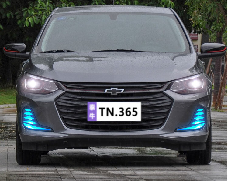 Suitable for 20-22 Chevrolet Escape Daytime Running Lights Onix Modified Led Daytime Running Lights Front Fog Lights