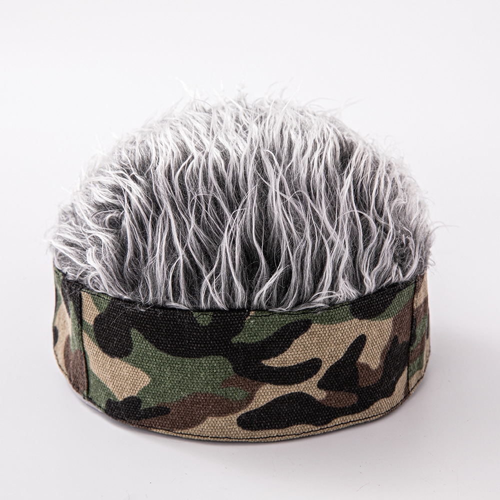 위장 + 회색 머리