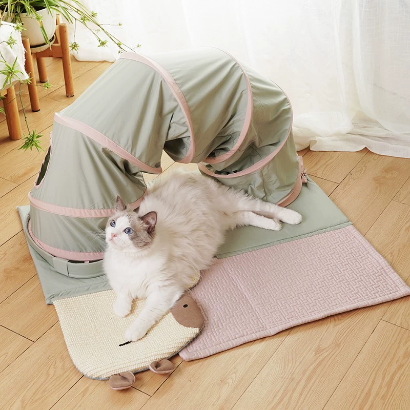 Коврик для кошек и собак, гнездо, летний дышащий коврик, мягкий спальный коврик, четырехсезонный универсальный товары для домашних животных, выпускной фотоальбом, туннель-гнездо