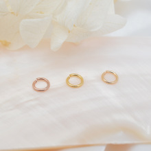 DIY��Ʒ��� ����ѷ14K��ɫ����Ȧ ��ȦC Ȧ��βȦ ����OȦ ͭȦ