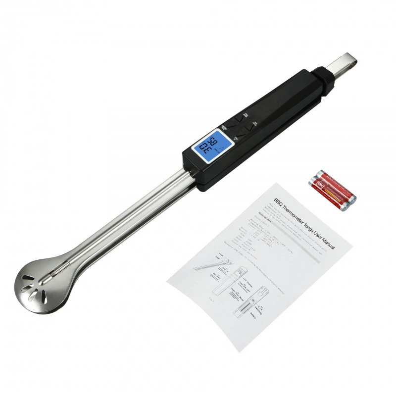 Фабрика оптовый зажим Барбекю термометр BBQ пищевой термометр биметаллический зонд температурный зажим