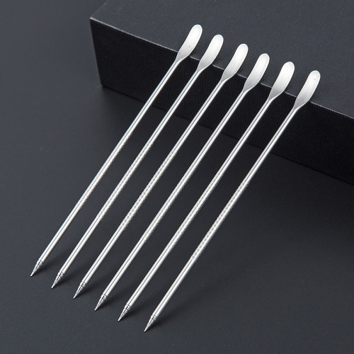 Stainless steel metal latte art needle, double-head carving pen, carving needle, decorating needle, coffee utensils and coffee supplies