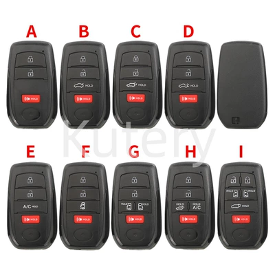 Car Keys, Toyota 2/3/4/5/6 Key Sienna