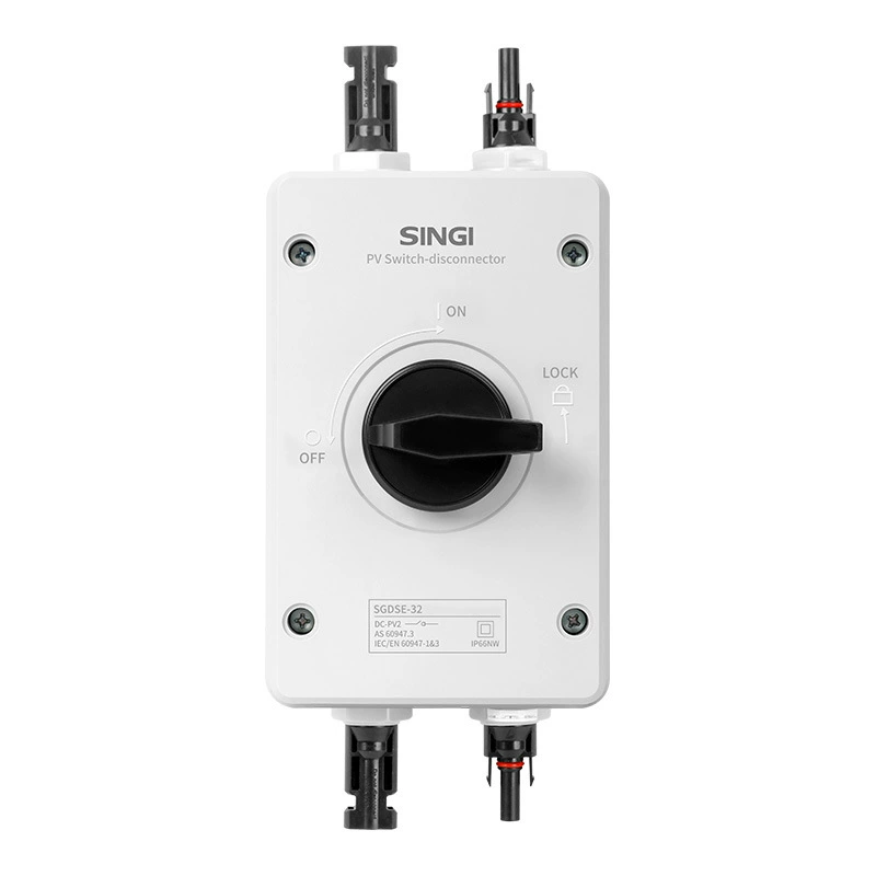 1000V32A фото voltaика DC изоляционный переключатель IP66 магнитная двойная дуга тушение корпус автоматический выключатель специальный закрытый тип