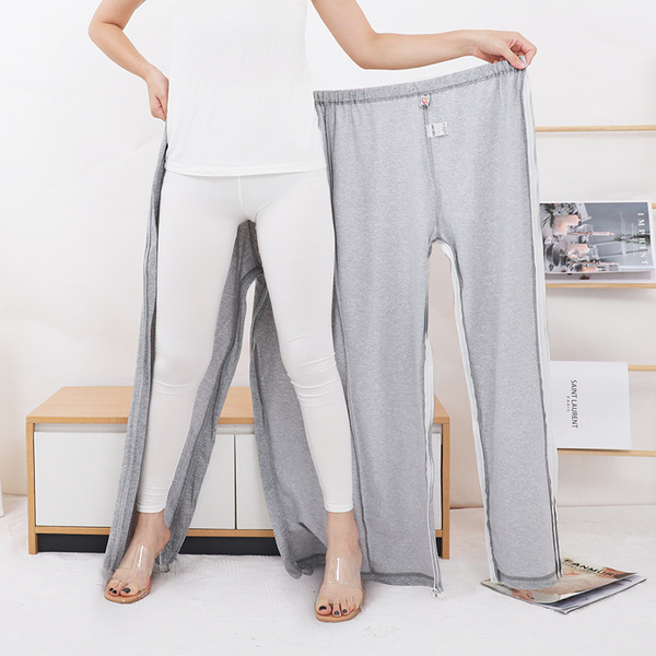 Men and women's incontinence adult opening pants paralyzed beds…