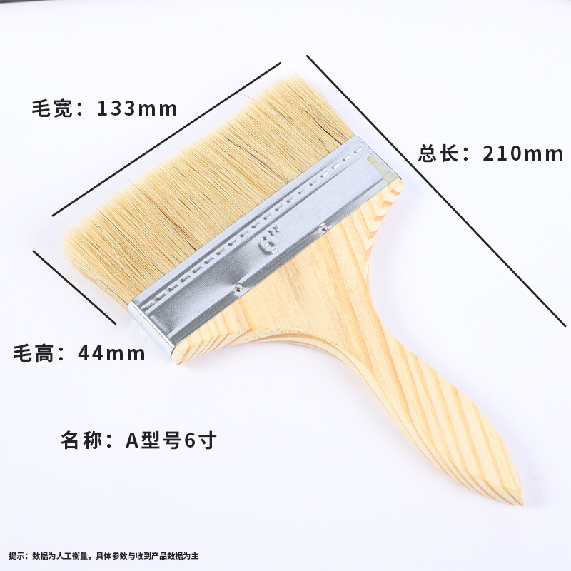 cepillo de pelo industrial cepillo de pintura cepillo de pegamento doméstico cepillo de pintura de pelo suave cepillo de pelo de cerdo cepillo de madera cepillo de barbacoa