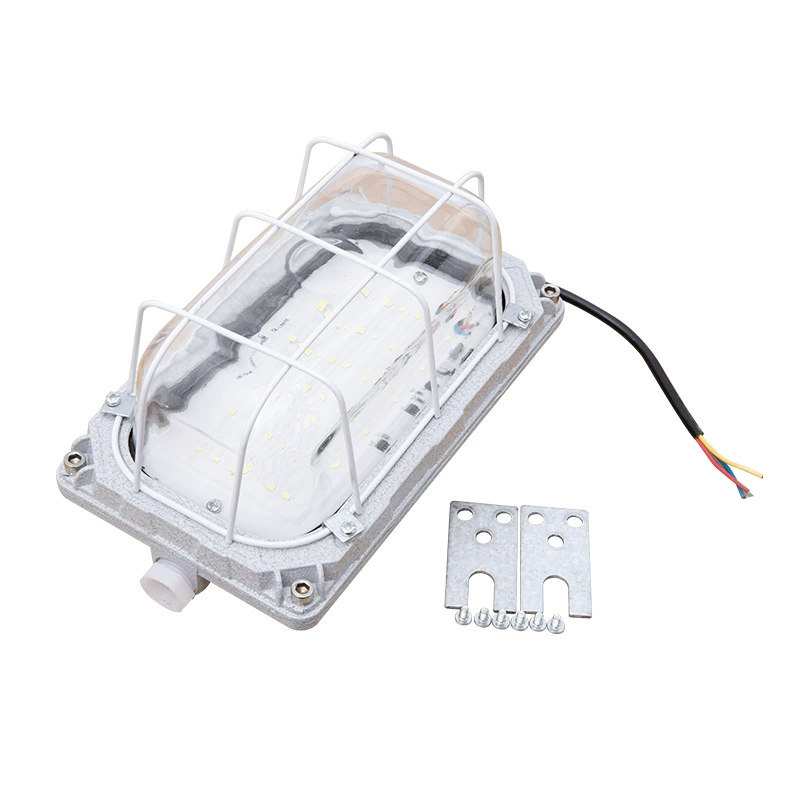 Explosion-proof square industrial ceiling light, LED glass lights, lamp, wholesale