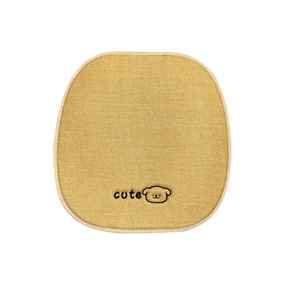 Car Seat Cushion for All Seasons, Cartoon Cute Bear, High-End Feel, Rear Seat Cushion, Single Piece, Driver's Seat Cover (Seat cushion, seat cover) - puppy-front-seat-cushion
