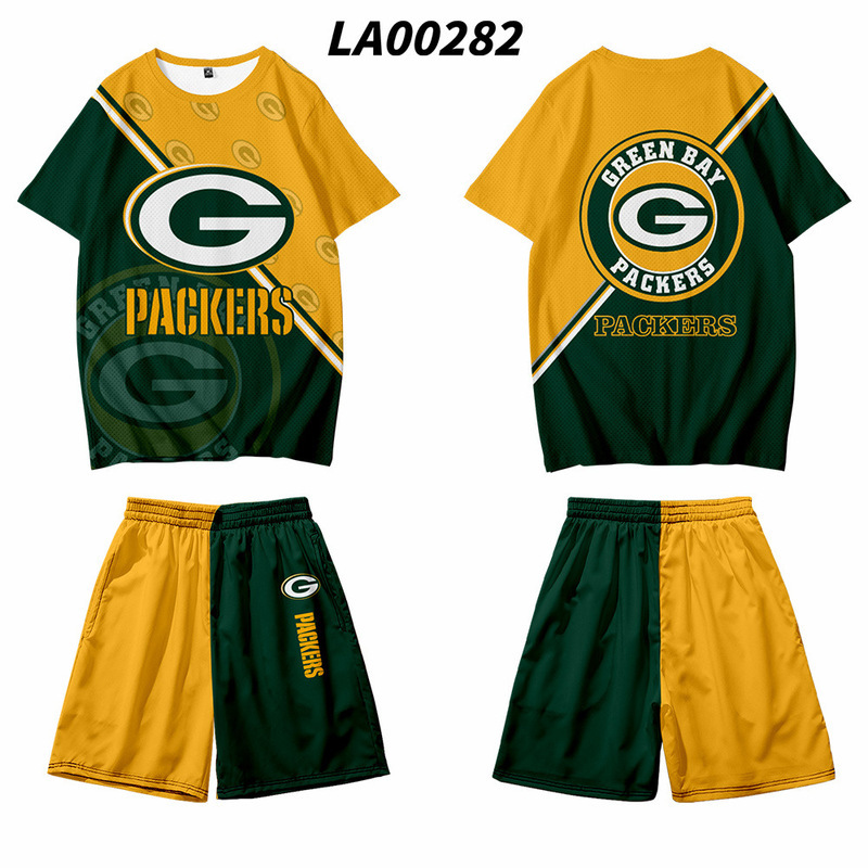 2021 traje de equipo uniforme de la NFL impresión digital impresión digital pantalones cortos de manga corta para hombres y mujeres todos los días se pueden fijar Z