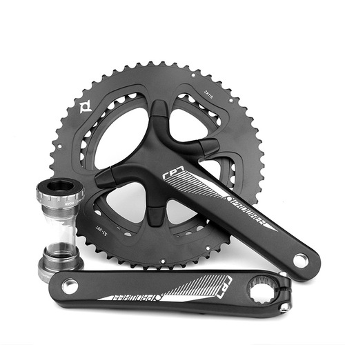 Prowheel Haomeng road car hollow integrated crankset 11-speed 53T/39T crankset TRP721C cross-border supply