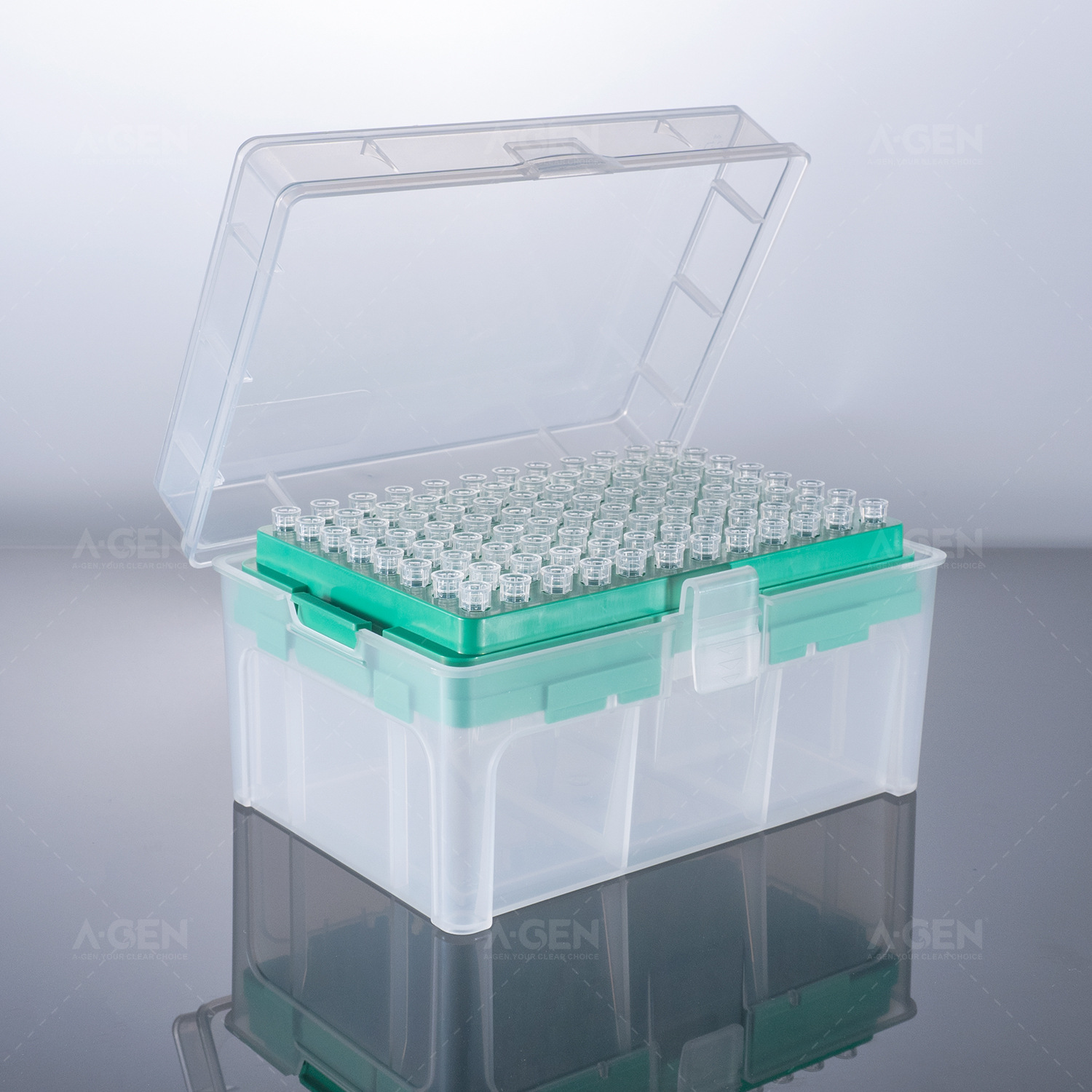 爱津厂家直销 无酶材质 盒装袋装 叠合装(10ul-1500ul)实验室耗材