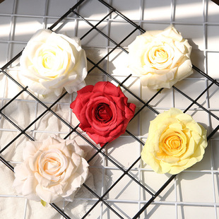 Realistic wedding flowers, 12 colors, diameter 9mm, 9cm