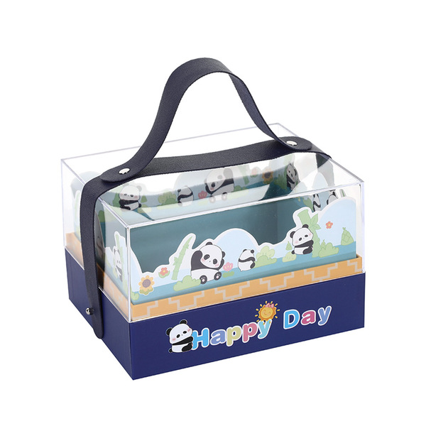 Acrylic transparent cartoon children's gift box