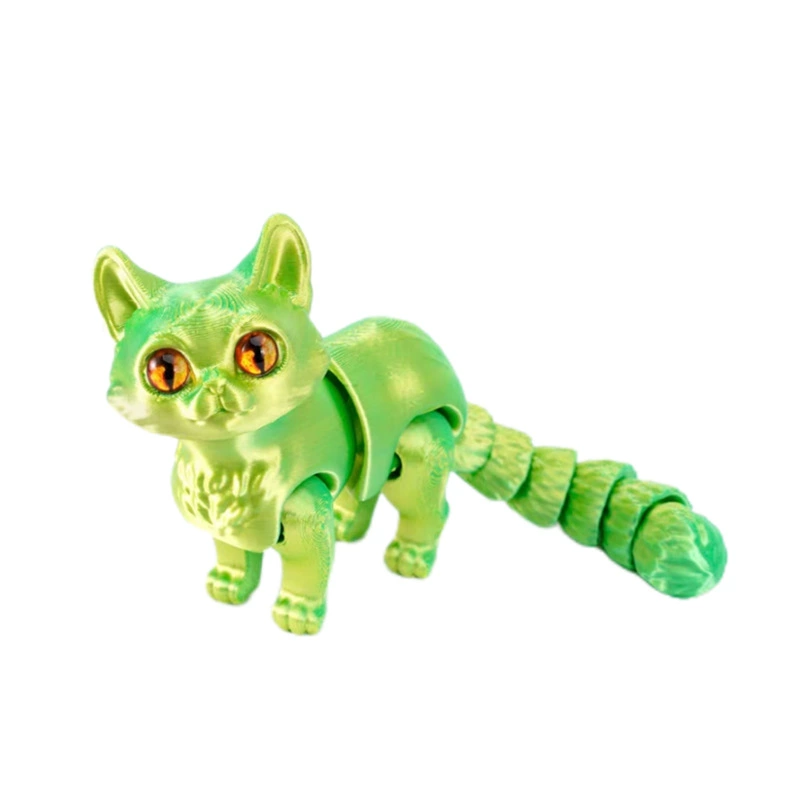 Милый ручка для стола, минифигура, игрушка, 3D, котёнок, кот, опт