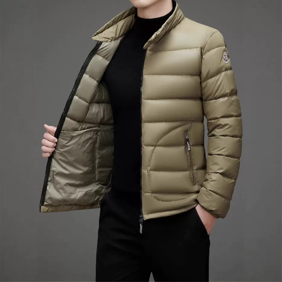2025新款棉服男装立领轻薄短款棉衣男士冬季外套休闲棉袄冬装代发