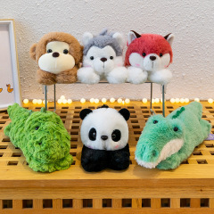 Cute Animal Panda Plush Toy Wrist Bangle for Kids, Soft Toy, Bear Doll, Funny Dog Toy