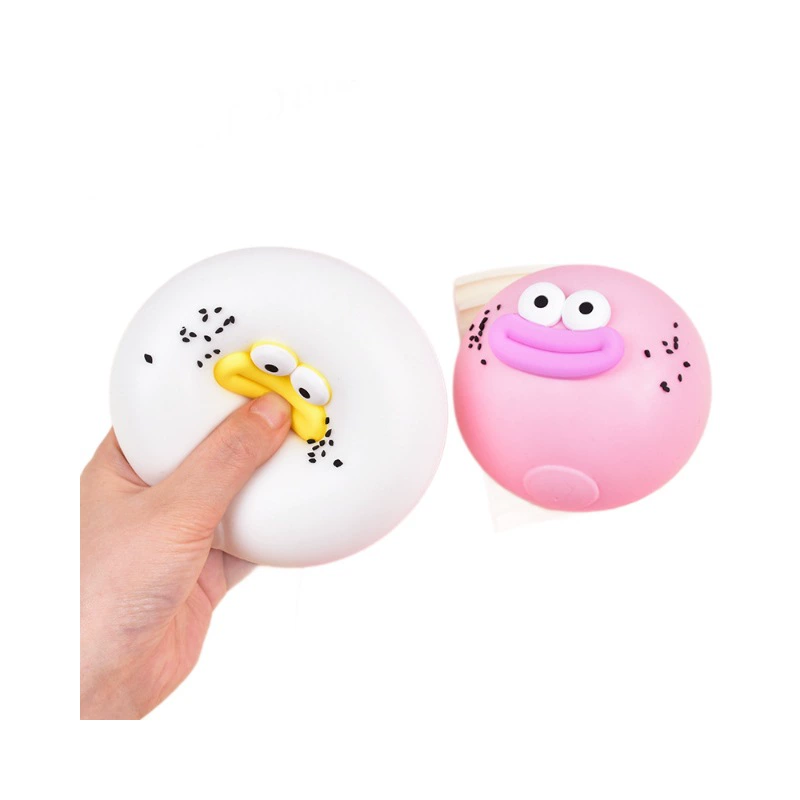 Игрушка, слизь, антистресс, большие глаза