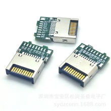 USB 3.1 TYPE-C Desktop 20P Plug Key AAʽ^PCB