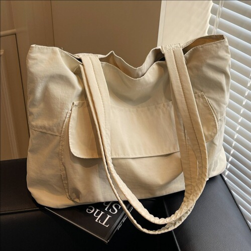 Korean bag, women's light handbag, 2026 new commuter one-shoulder underarm bag, large-capacity all-matching tote bag