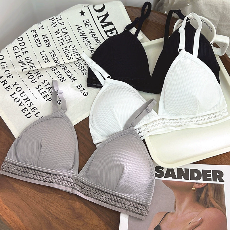 Бесследная накидка на грудь для девочек из ледяного шелка, удобная дышащая цельная основа для слинга, однотонная, антиглянцевая, красивый жилет на спине, нижнее белье