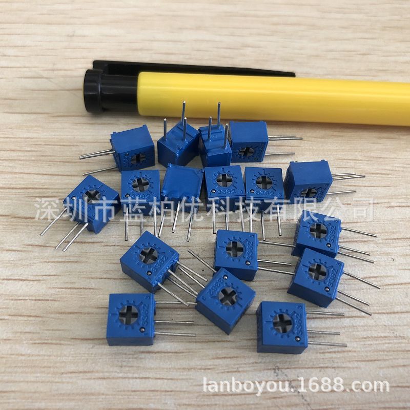 3362S可调电阻 可变微调电位器 3362S-1-502LF 3362S-5K 侧面调