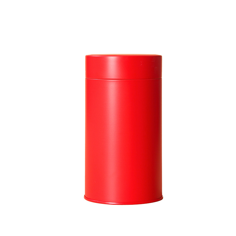 Latas de hierro redondas de té Latas de té selladas a prueba de humedad Té negro Oolong Té negro Té verde Latas de hierro de Taiwán Latas de hierro de un solo racimo en stock