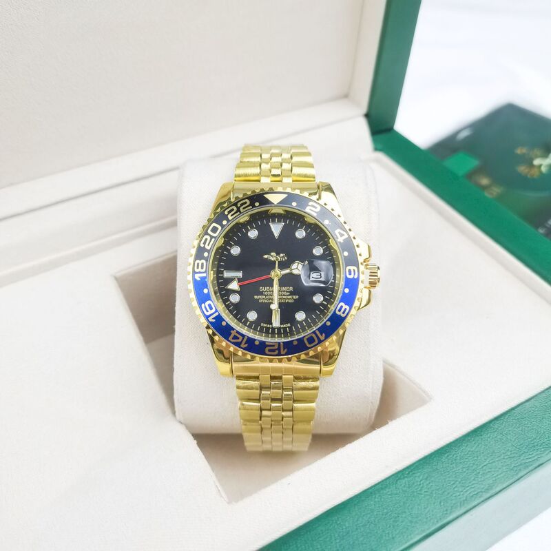 2025 Foreign Trade Popular Laojia Famous Watch Four-Pin Men's Watch Quartz Waterproof Watch Tiktok Live Wholesale