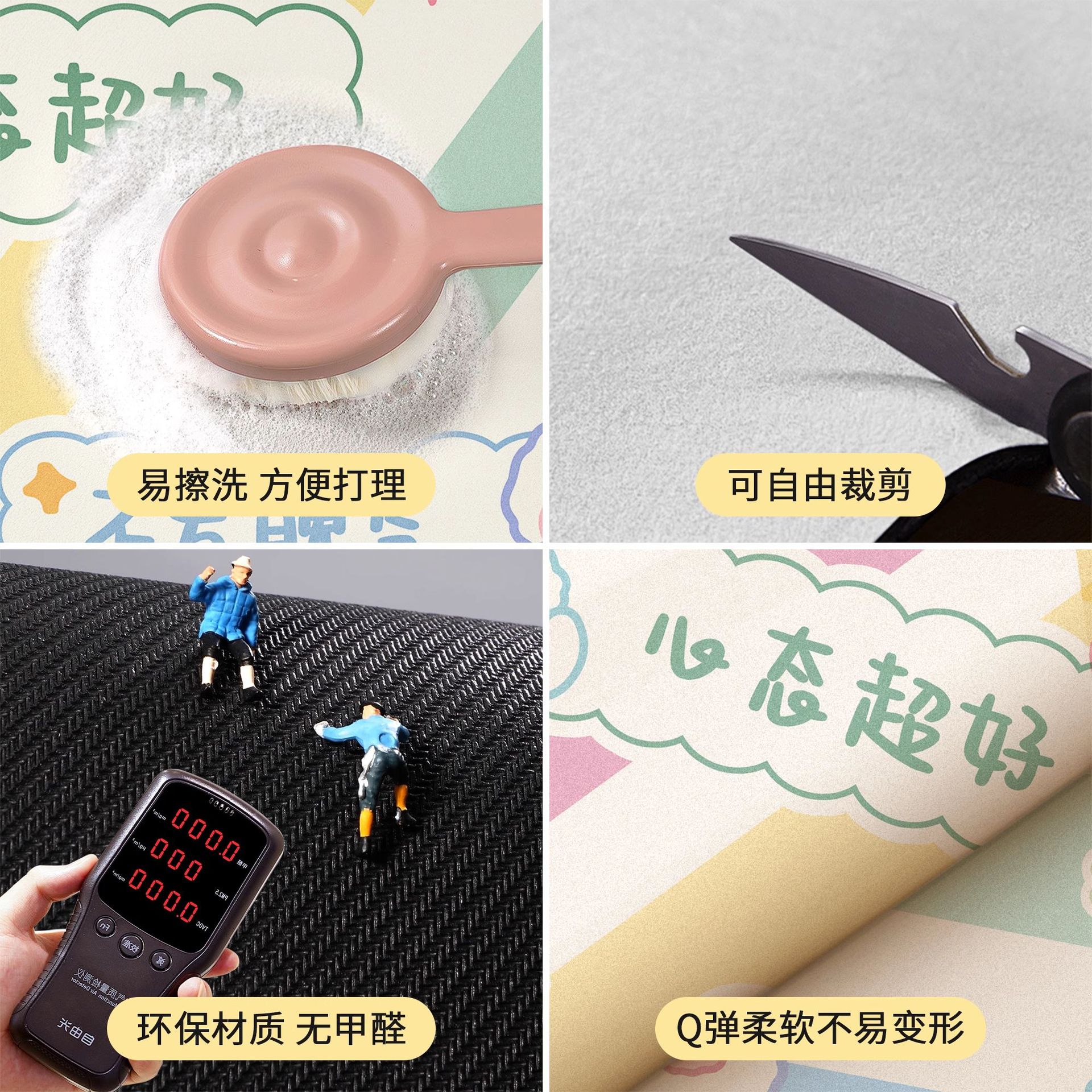 Alfombrilla para baño Alfombrilla absorbente de barro de diatomeas Alfombrilla para pies engrosada en la puerta del baño Alfombrilla antideslizante de secado rápido