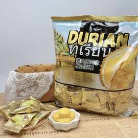 Taihamy猫山王风味榴莲奶糖袋装休闲独立小包装500g解馋糖果零食