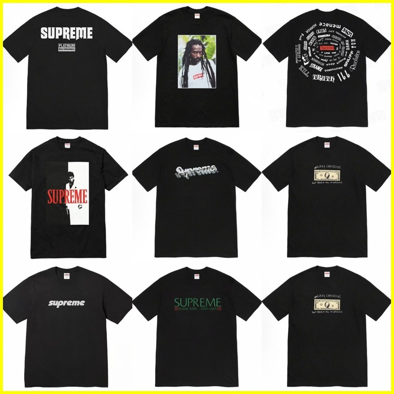 25ss RECORDS アメリカンレトロ ハイストリート 半袖 Tシャツ アメカジ イン トップス 男女兼用 パッチワーク Tシャツ|undefined