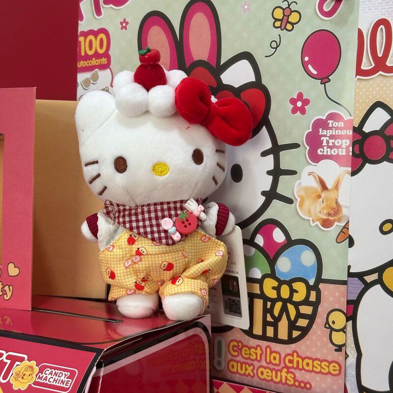 ハローキティバッグペンダントリトルシェフシリーズハローキティ人形ペンダントかわいい漫画人形キーホルダー|undefined