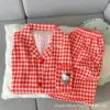 CON-257#Red Plaid KT [Double Short]
